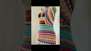 Sexy & Stylish Crochet Summer Dress for Poolside Glam ✨ #crochetdress #stylishcrochet #pooldress