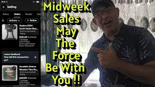 THE FORCE IS STRONG !!  Midweek Solds , and TUTORIAL.. RESEARCH and SELL SIMILLAR