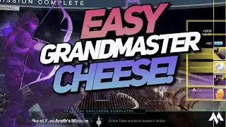 Lake of Shadows Grandmaster EASY CHEESE! FAST Palindrome Farm | Destiny 2 | Grandmaster Guide