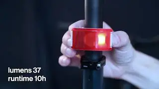 CURVE REAR LIGHT 2 - BRIGHT AND RECHARGEABLE BIKE LIGHT
