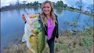 How to Catch MONSTER Bass in the WINTER!
