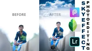 Sky Background Photo Editing | How To Make Sky Look Awesome | Photo Editing Tutorial