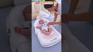 Baby Won&rsquo;t Stay Calm in Crib? This Bedside Sleeper Prevents Startle & Reflux Comfortably #BabyVK