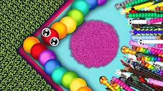SNAKE IO🐍 KING RAINBOW 🌈 SNAKE 🐍 VS 1000 PRO GIANT SNAKES 🐍 EPIC SNAKEIO GAMEPLAY #snakegame #games 