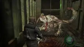Resident 4 how defeat the stalker with PRL412 & Handconnon