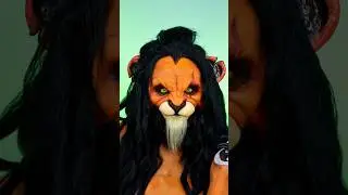 Disney Villains - Scar Edition 🦁| EllaDoesFx | #shorts