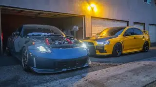 EVO X GETS RESPRAYED! | 350Z WHEELS WERE MISSING THIS…