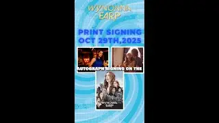 WYNONNA EARP - STREAMILY SIGNING!!!