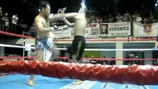 Marco Noriega fighting in Mexicali