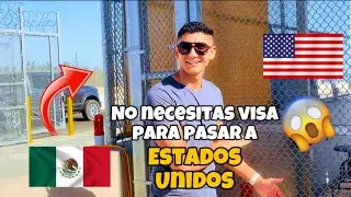 Así crucé de Mexicali a Estados Unidos sin VISA, y enfrente de la MIGRA 😈🇺🇸😎
