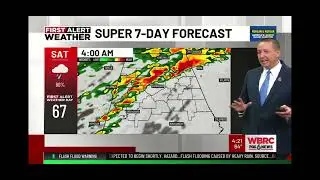 Weather forecast update from Chief Meteorologist Wes Wyatt @weswyattweather 