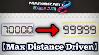 MK8D - Max Distance Driven (100% Mk8d stats)