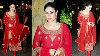 Kareena kapoor suit set,kurta,simpal kurti look book celebrity style Kurtis or suit set