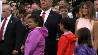 Trump Family Hosts Thousands for Easter Egg Roll