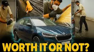 SKODA SLAVIA PPF &ndash; Worth Every Rupee? Full Detailing&nbsp;Video