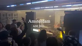 Cozy ADE in Amsterdam | ADE 2025 | Big, small and RSVP events | Vlog