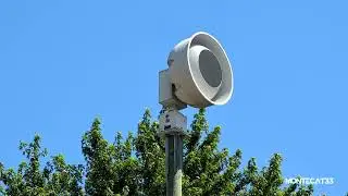 Federal Signal 508 Siren Test, Alert, Watertown, WI