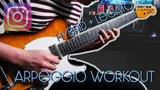 1 Minute Monday - Arpeggio Workout - Minor ii V i
