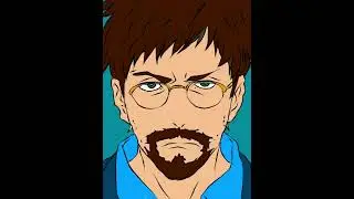 Digital sketching of Keith Kazama Flick |by Jobin Johnson