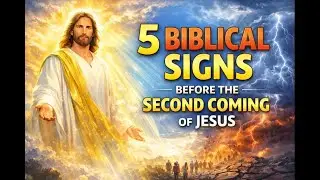 5 BIBLICAL SIGNS BEFORE THE SECOND COMING OF JESUS