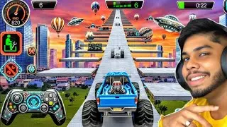 Monster Truck Stunt Racing - Car Game -Android Gameplay | Tmk Rotate Gamer | Siddharth Gamer | TMK