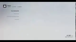 04 Where is file manager in the arctic zephyr skin? Settings-press left