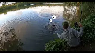 Karpfenangeln am See - es l&auml;uft !