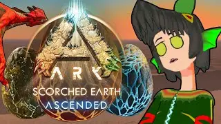 Stealing Wyvern Eggs in Scorched Earth 【ARK Ascended】