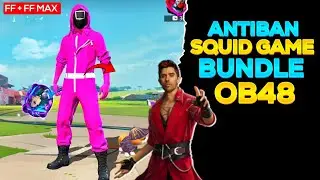 Squid game Bundle Glitch file | Free Fire Glitch file OB48 Update | FF Glitch file | skin tool