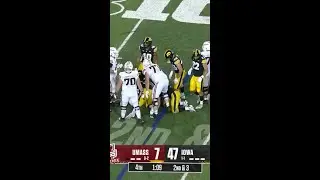 Iowa Top Defensive Plays vs. Massachusetts
