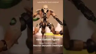 MCX custom Necron figure  #customfigures