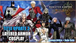 Monster Hunter Wilds &mdash; Косплей в слоистых доспехах (мужской) &mdash; Обновление 3 &mdash; Комплекты Омега/Бейл