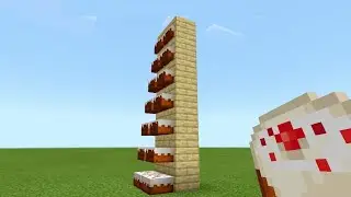 minecraft cake staircase