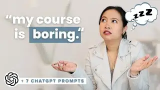 Level Up Your Online Course FAST Using ChatGPT