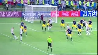 Traumtor von Toneyie Kroos   Schweden vs Deutschland 1 2 WM 2018   23 06 2018