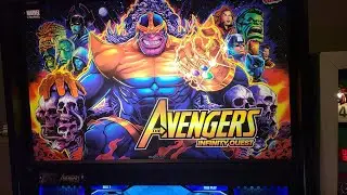avengers infinity quest premium edition pinball machine