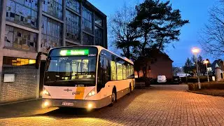 Van Hool newa360h | LUIDE ZF ECOMAT | DAF | #delijn #bussound