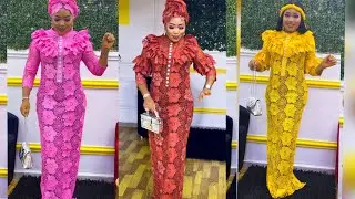 Owenbe/Asoebi Lace & Ankara Styles: Latest African Dresses for Women