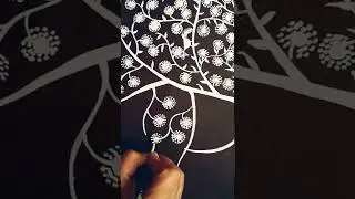 Warli Design Tree of Life