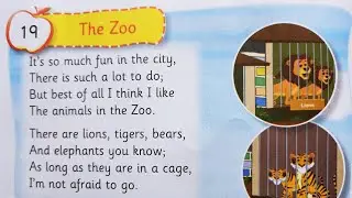 The Zoo | चिड़ियाघर | SrKg Rhymes | Explained in Hindi & English | Songs&Poems | S&D Teacher