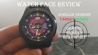 Watch Face Review : Target Hybrid Gear S2 Gear S3 Gear Sport