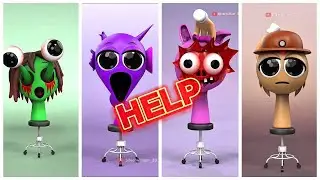 HELP! Creepy Cartoon Heads Come Alive 😱 | Funny Horror 3D Animatio#3danimation
