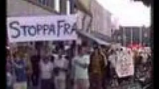 Demonstration mot FRA-lagen - Demonstrationst&aring;g del 2
