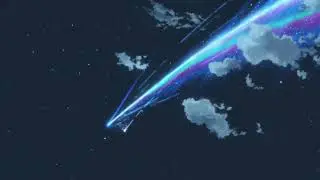 Your name - comet scene (credits to the respective owners)