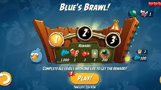 Angry Birds 2 | Daily Challenge Today | Blue's Brawl (10/01/2023)