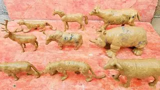 King Of Forest Lion : When the World's Strongest Lion  Meets Giant Farm Beasts!🦁