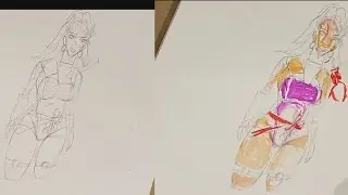  Curvy Female Figure Drawing Tutorial: How to Draw Dynamic Body Shapes Manga/Western Fusion