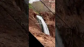 Best camping in the world Havasupai Campground #hikingadventures #waterfalls