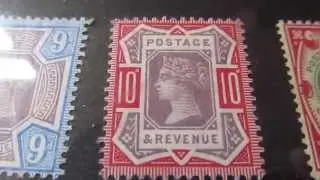 stamp collection victoria GB jubilee