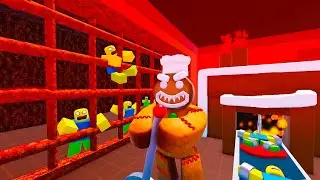 I ESCAPED FROM *EVIL* GINGERBREAD MAN - Roblox Gameplay Obby